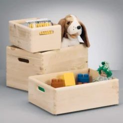 Grenen houten opbergbox 40x30x15 cm Zeller Present