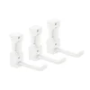 Haak voor opbergrail set van 3 wit - Classic by Elfa