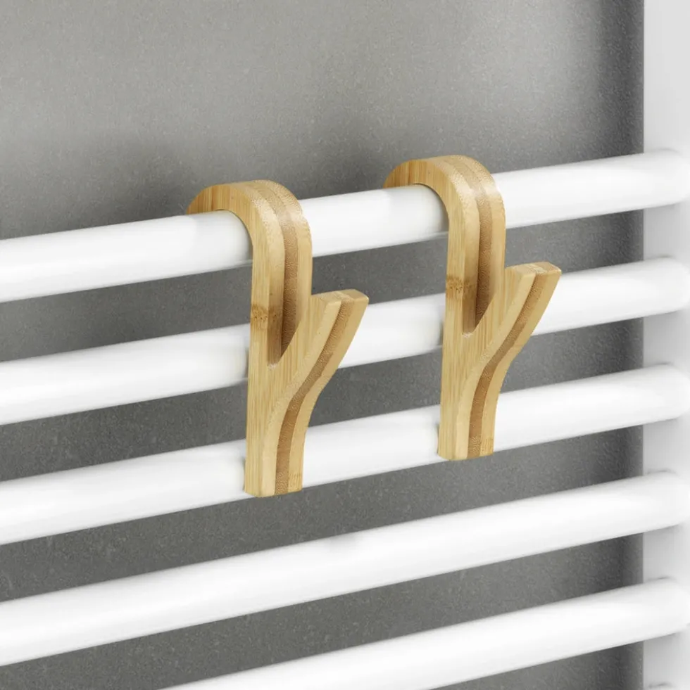 Handdoekhaak radiator 2 stuks Wenko