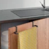 Handdoekrekje keuken enkele stang Metaltex