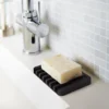 Handzeep houder siliconen zwart Yamazaki