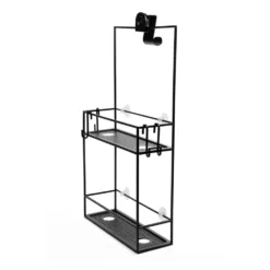 Hangend doucherek zwart Umbra