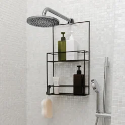 Hangend doucherek zwart Umbra