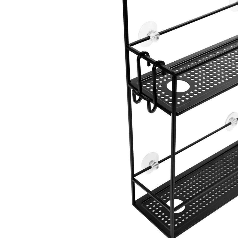 Hangend doucherek zwart Umbra