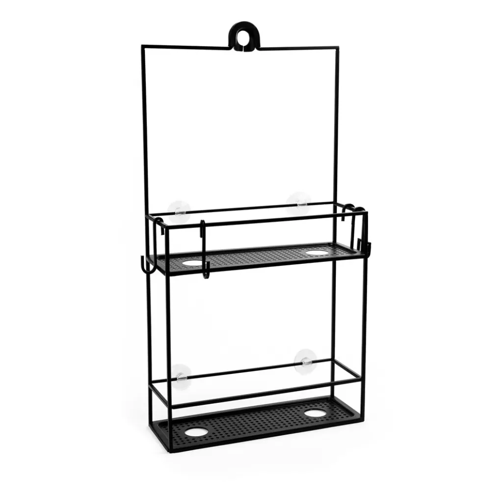 Hangend doucherek zwart Umbra