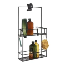 Hangend doucherek zwart Umbra