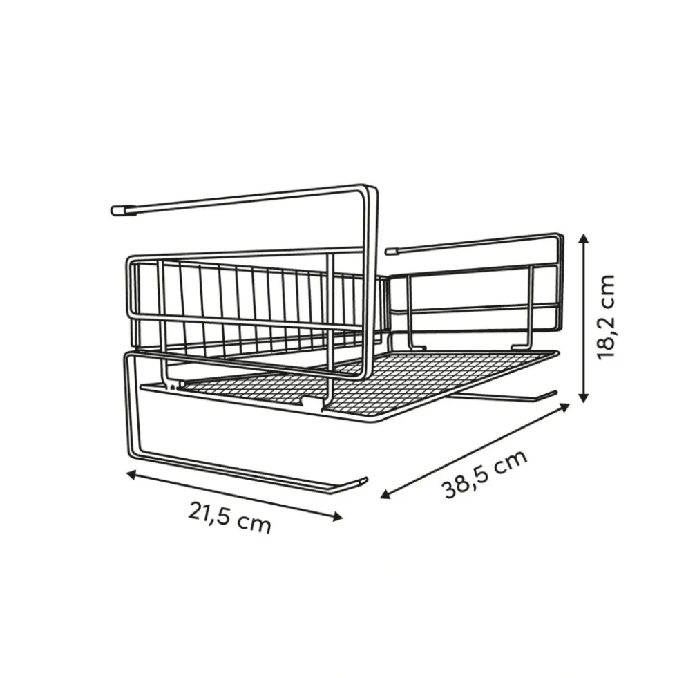Hangmand onder plank kledingkast organizer Five®