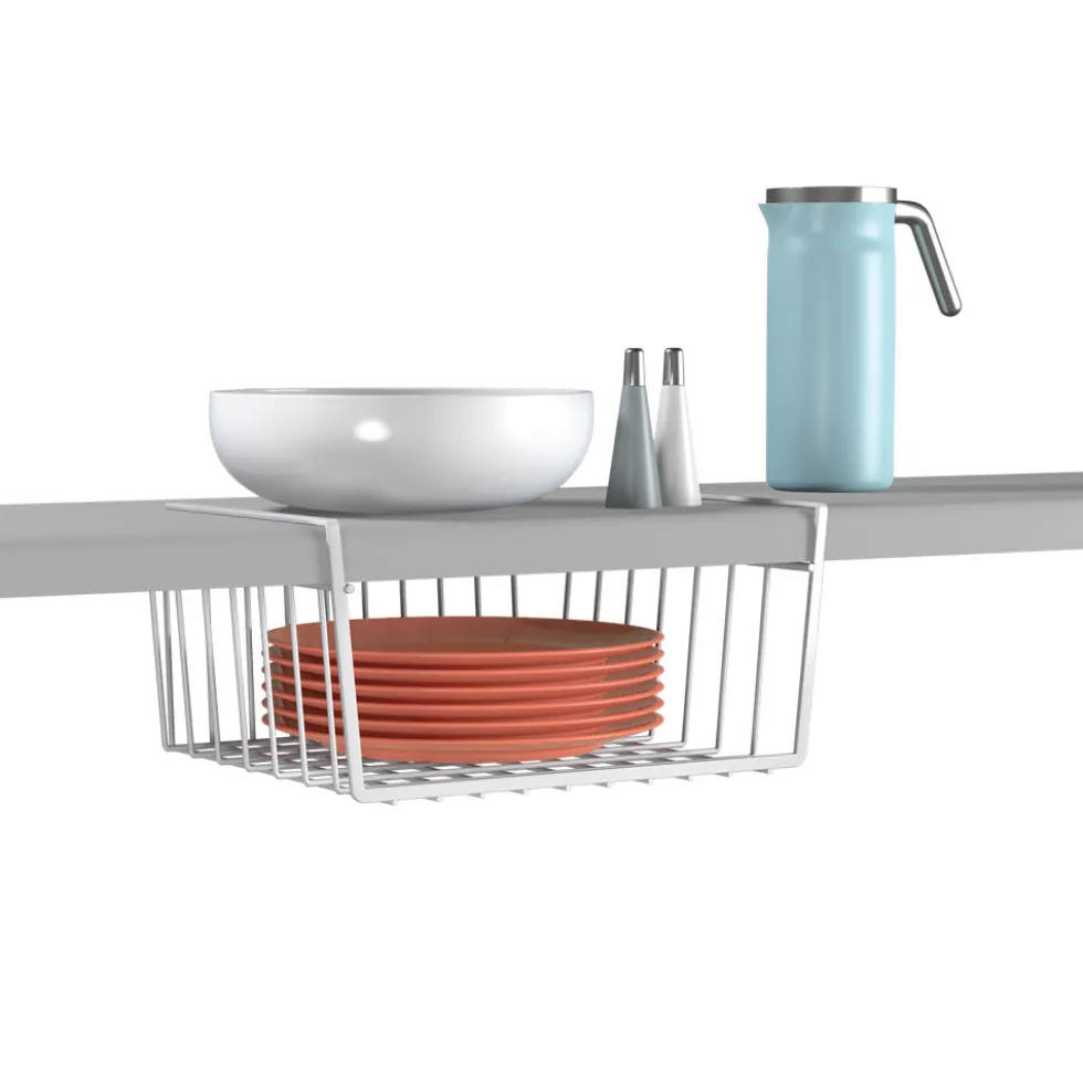 Hangmand wit metaal 40 cm Metaltex