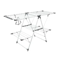 Hoogwaardig staand droogrek 24 meter hanglengte Five®