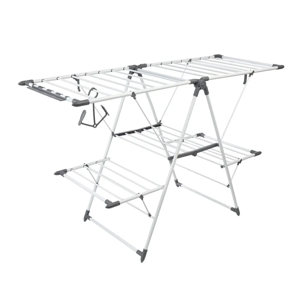 Hoogwaardig staand droogrek 24 meter hanglengte Five®