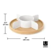 Houten draaiplateau Umbra