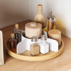 Houten draaiplateau Umbra