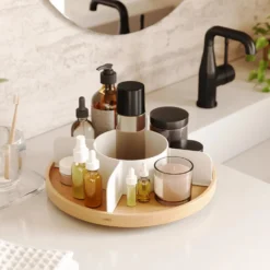 Houten draaiplateau Umbra
