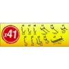 Houten gereedschapswand met 41 hang accessoires Mottez