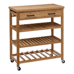 Houten keukentrolley met lades medium Five®