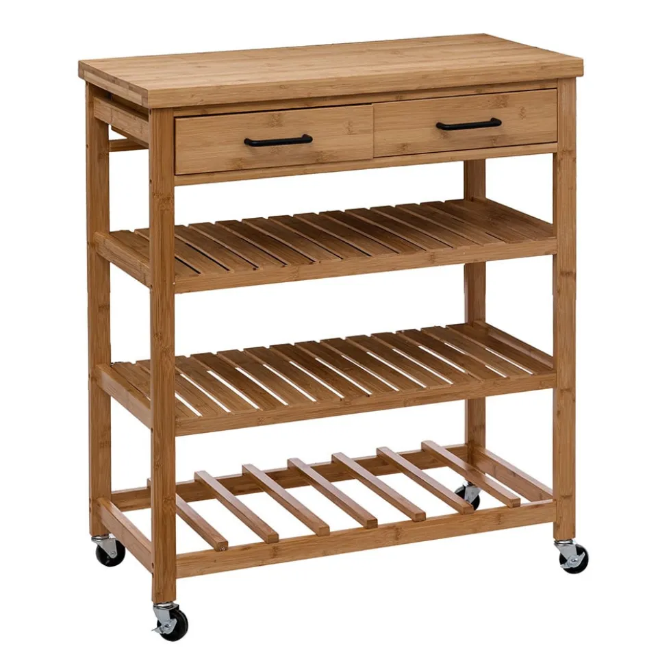 Houten keukentrolley met lades medium Five®