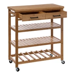 Houten keukentrolley met lades medium Five®