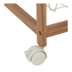 Houten keukentrolley met opbergmanden Five®