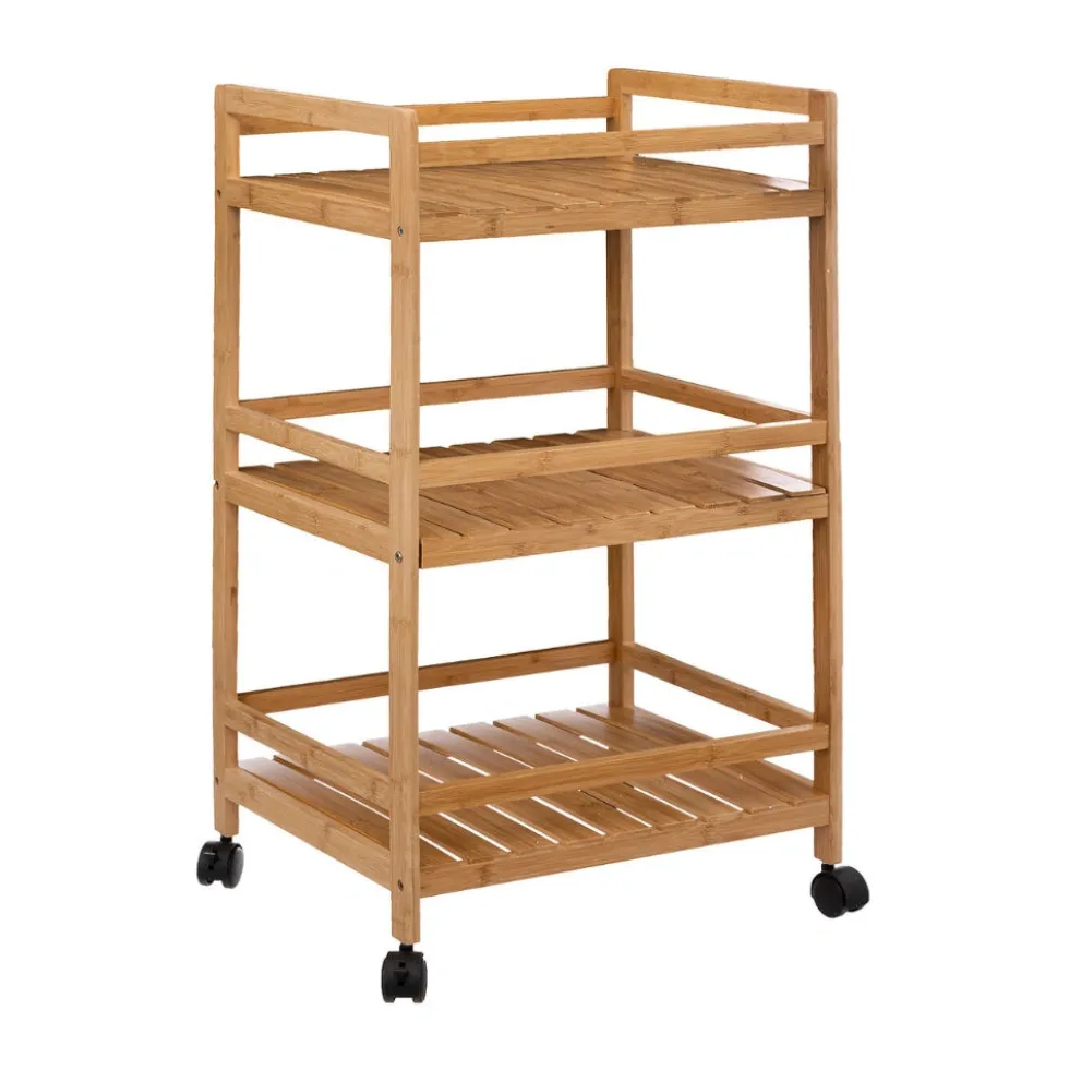 Houten keukentrolley 3 schappen Five®