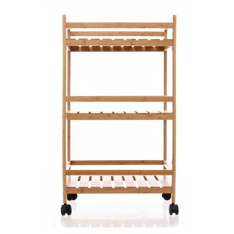 Houten keukentrolley 3 schappen Five®
