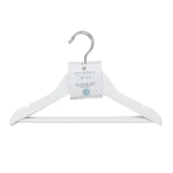 Houten kinderkledinghangers 4 stuks Atmosphera