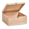 Houten kistje met deksel en sluiting large Zeller Present