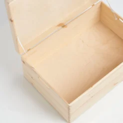 Houten kist met deksel large (voordeelbundel) Zeller Present