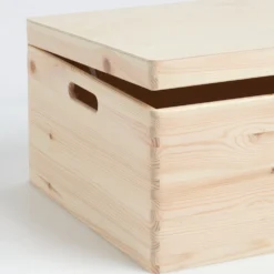 Houten kist met deksel large Zeller Present
