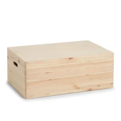 Houten kist met deksel large Zeller Present