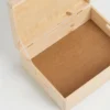 Houten kist met deksel medium laag Zeller Present