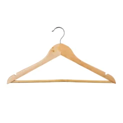 Houten kledinghangers 8 stuks Five®