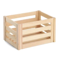 Houten kratje large Zeller Present