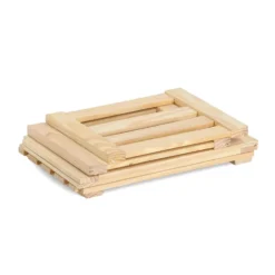 Houten kratje medium Zeller Present