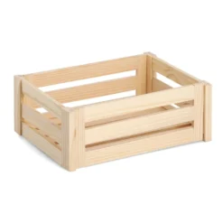 Houten kratje medium Zeller Present
