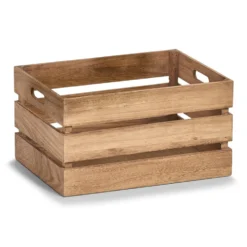 Houten kratje stapelbaar large Zeller Present