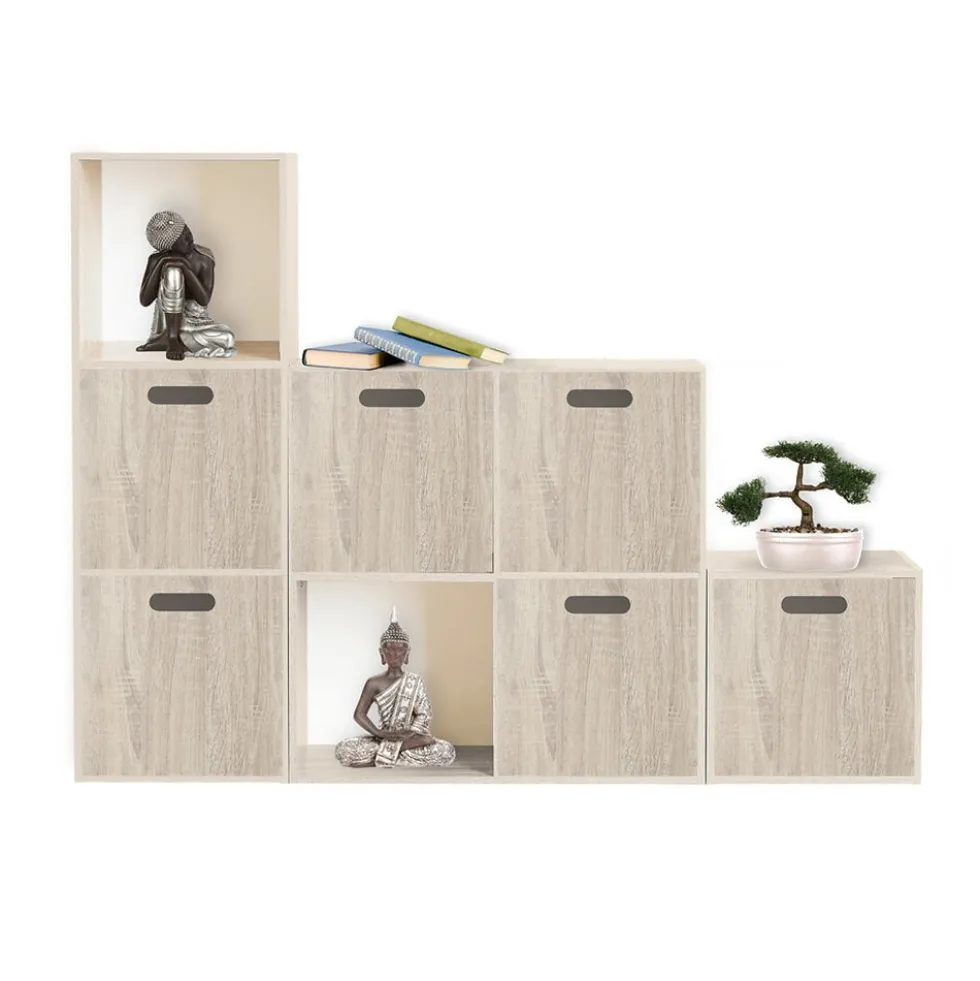Houten lichtbruine kastmand large Five®