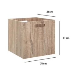 Houten lichtbruine kastmand large Five®