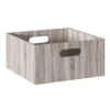 Houten lichtgrijze kastmand medium Five®