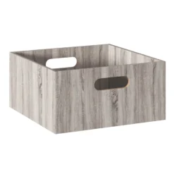 Houten lichtgrijze kastmand medium Five®
