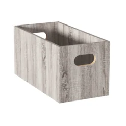 Houten lichtgrijze kastmand medium Five®