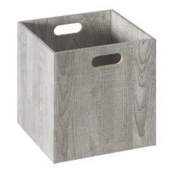 Houten lichtgrijze kastmand medium Five®