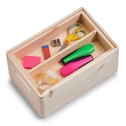 Houten opbergkist 30 x 20 x 15 cm Zeller Present