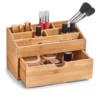 Houten organizer met lade Zeller Present