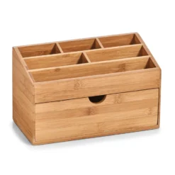 Houten organizer met lade Zeller Present