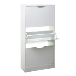 Houten schoenenkast wit Five®