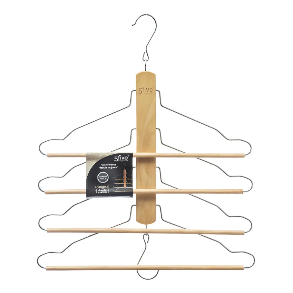 Houten shirt of broekhanger Five®