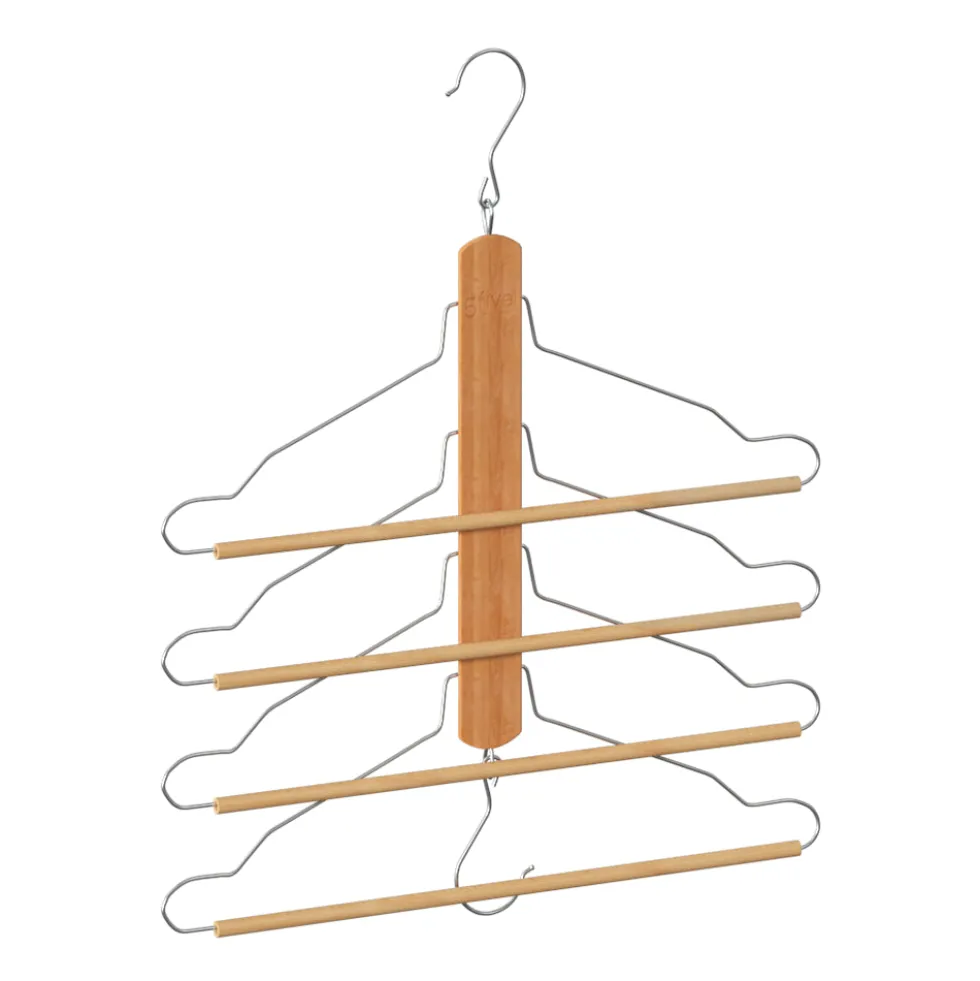 Houten shirt of broekhanger Five®