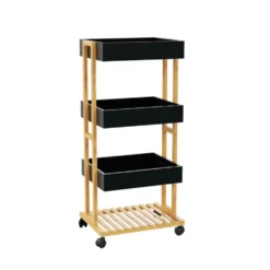 houten trolley badkamer of keuken Five®