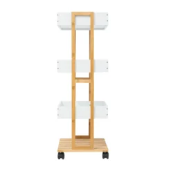 houten trolley badkamer of keuken Five®
