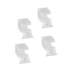 In/uit-stop set van 4 transparant - Classic by Elfa